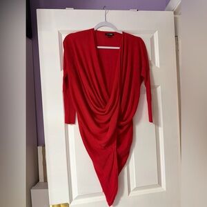 Fashion nova red sweater